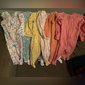 3-6m girl Carter sleepers